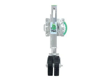 Off-Road Jockey Wheel 750Kg - Rated Adjustable Height Dual